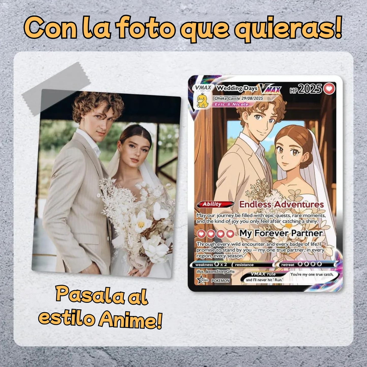 MyPokard Carta Personalizable
