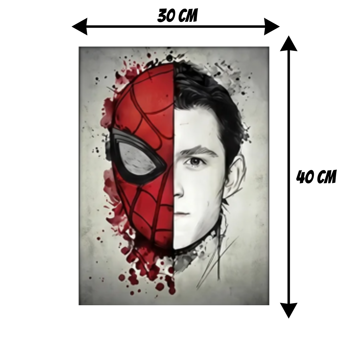 Lenticular 3D Spiderman Miltiverso