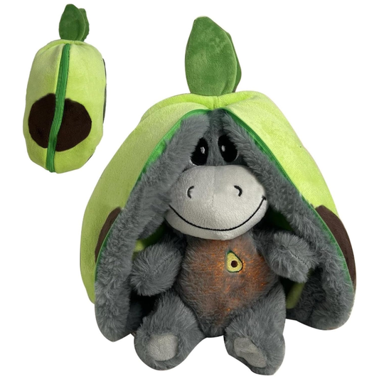 Peluche Que Respira de Burro Antiestres