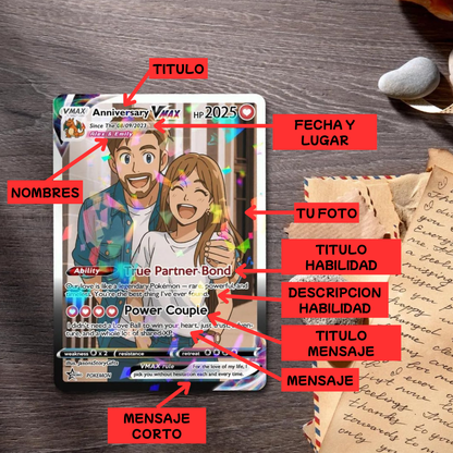 MyPokard Carta Personalizable